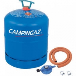 Campingaz 907 New & Full with Regulator, Hose & Clips.