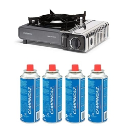 Campingaz Bistro 3 Stove & 4 CP250 Gas Offer.