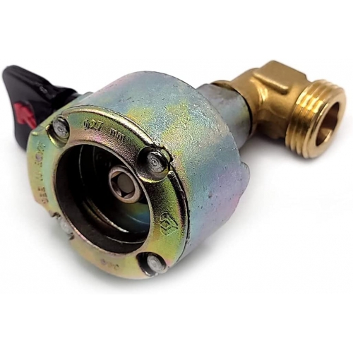 Gas regulator adapter clip-on 21 mm, Gas Filling Kit