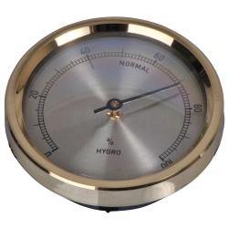 Small Dial Hygrometer - Bi Metal 45mm Diameter.