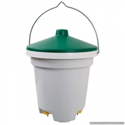 Nipple Bucket Drinker for Poultry. 12 Litre. 