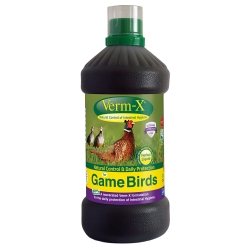 Verm-x for Game Birds. 1 Litre