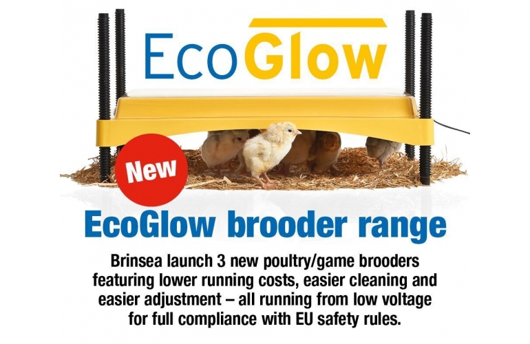 New Range of Brinsea EcoGlow Brooders for sale.